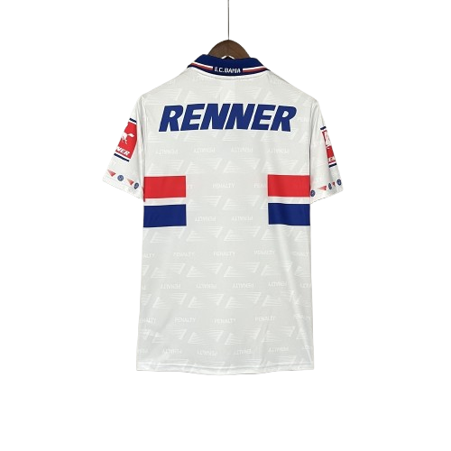 Camisa Bahia Retrô 1996 - Torcedor - Masculino - Branca