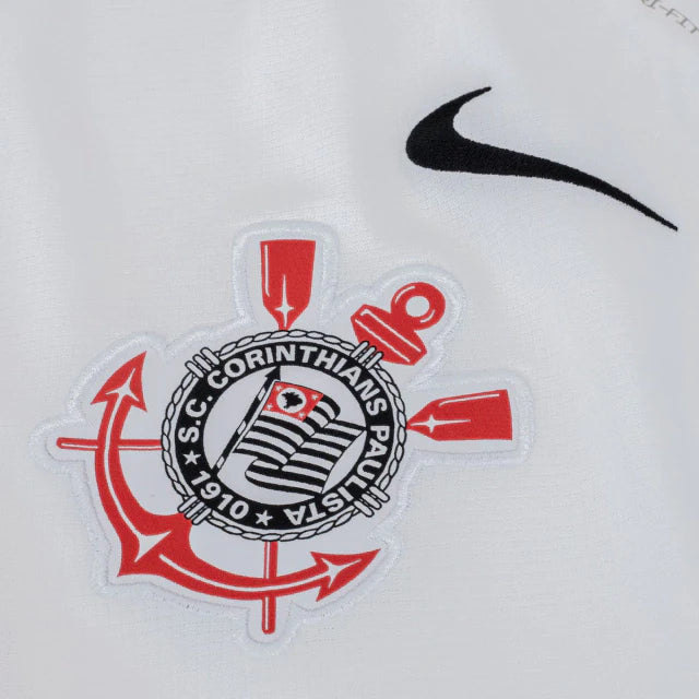 Camisa Corinthians I 25/26 - Torcedor - Masculino - Branca