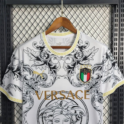 ITALY 2023 CONCEPT VERSACE WHITE HOME SHIRT