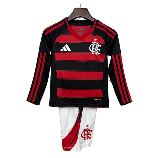 Kit Flamengo I Manga Longa 25/26 Enfants