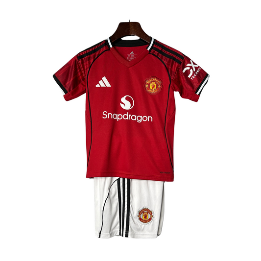 Kit Manchester United I 25/26 Enfants