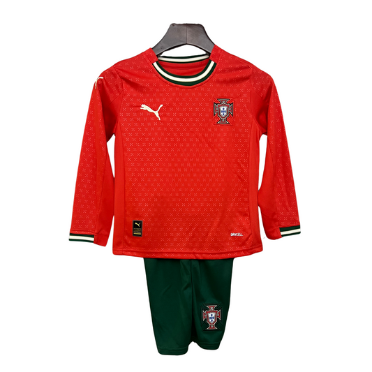 Kit Portugal I Manga Longa 2025 Enfants