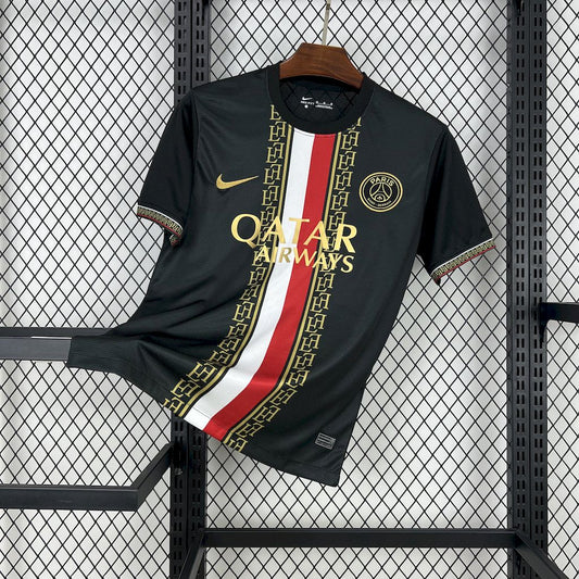 Paris Saint-Germain 2025/26 Black and Gold
