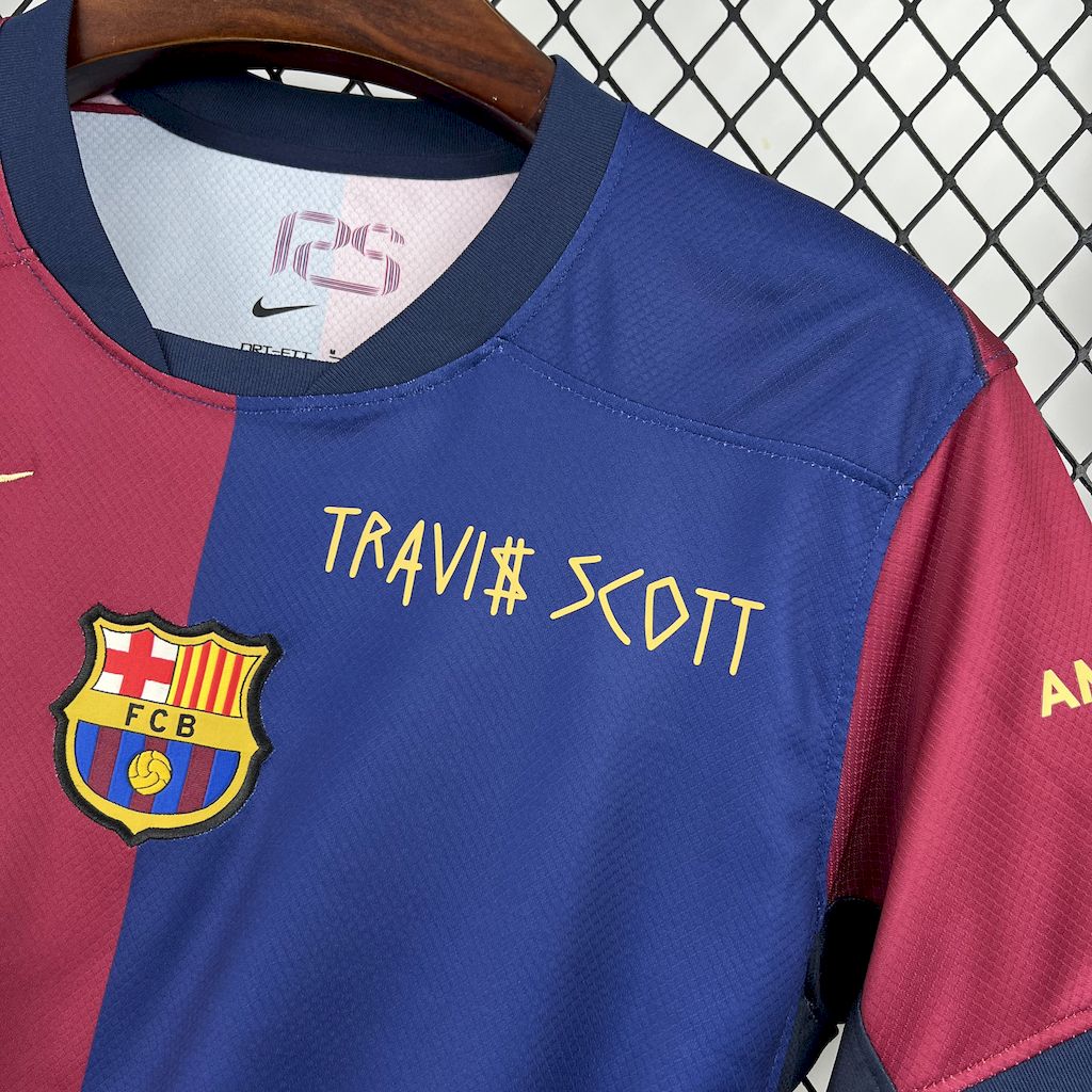 Barcelona 2024/25 Home Travis Scott