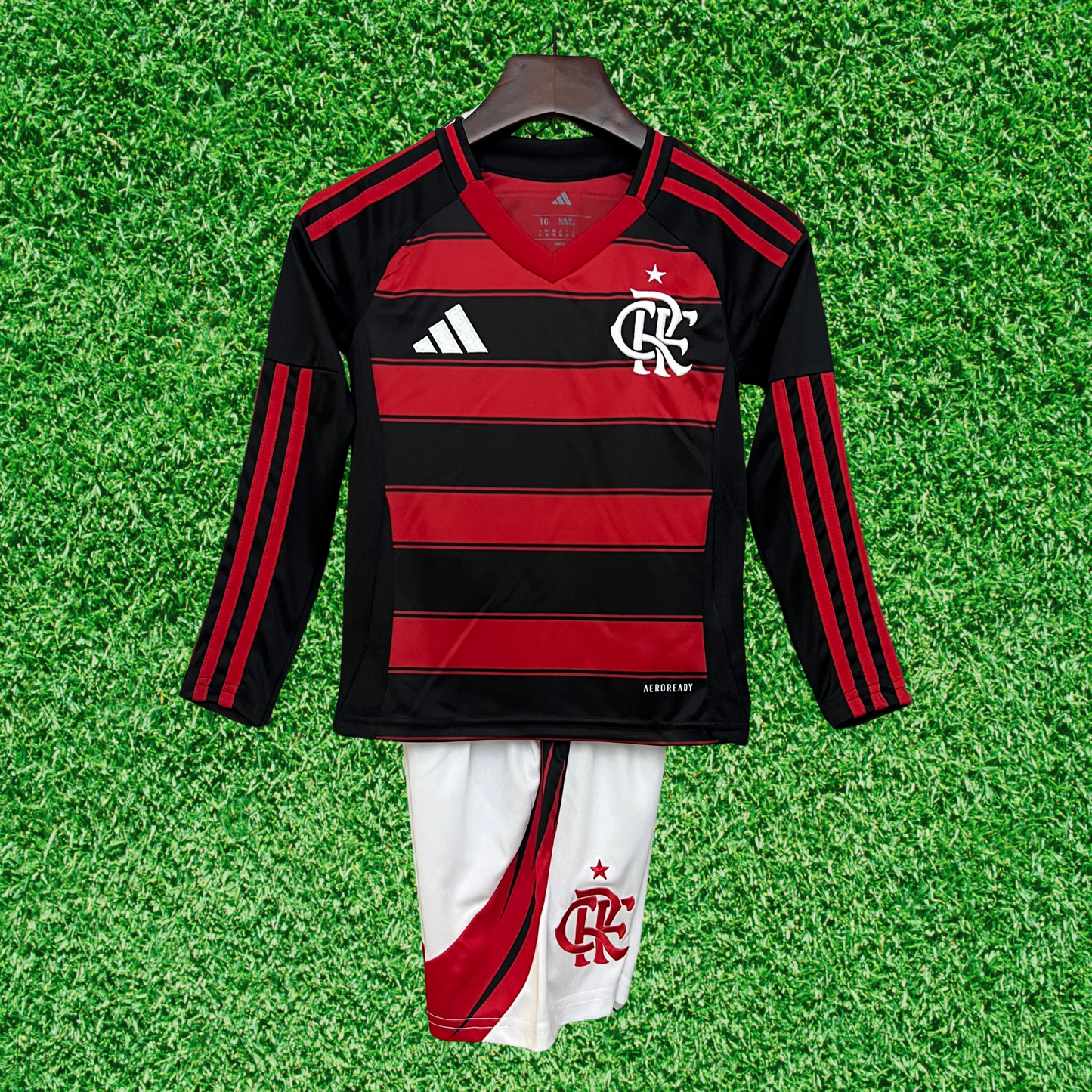 Kit Flamengo I Manga Longa 25/26 Enfants