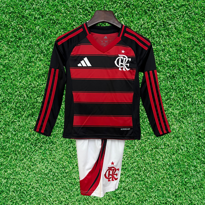 Kit Flamengo I Manga Longa 25/26 Enfants