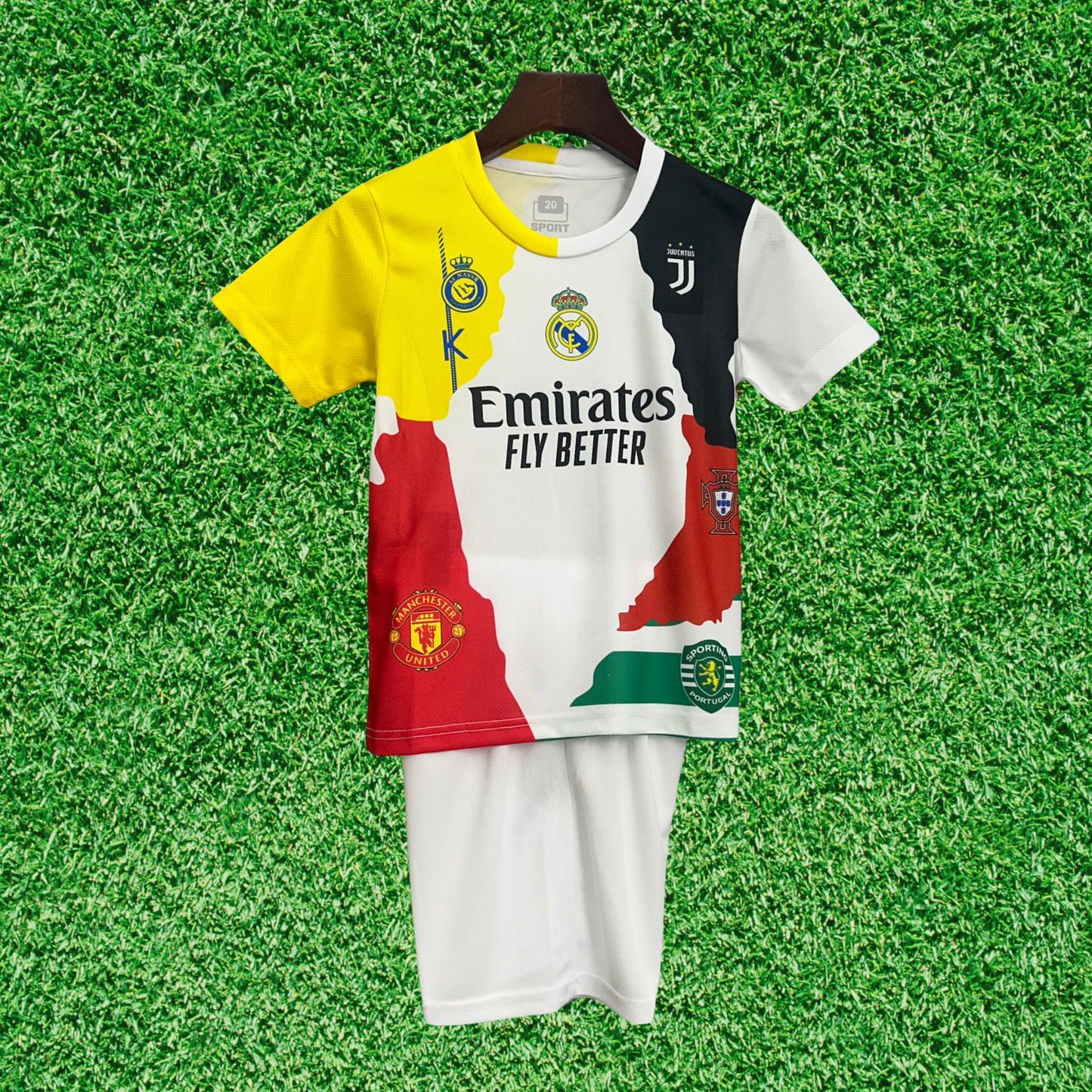 Kit Lendas Cristiano Ronaldo 25/26 Enfants