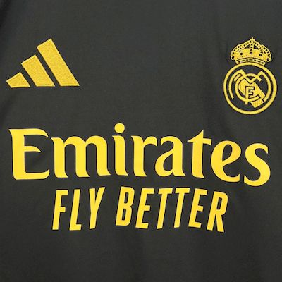 Real Madrid 2025/26 Black and yellow special edition