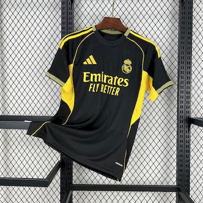Real Madrid 2025/26 Black and yellow special edition