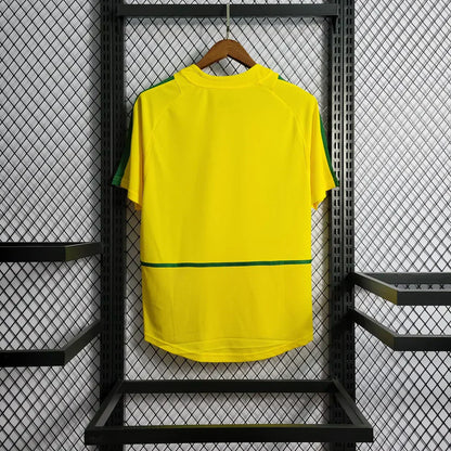 BRAZIL 2002 HOME SHIRT