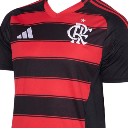 Camisa Flamengo I 25/26 - Torcedor - Masculino - Vermelho e Preto