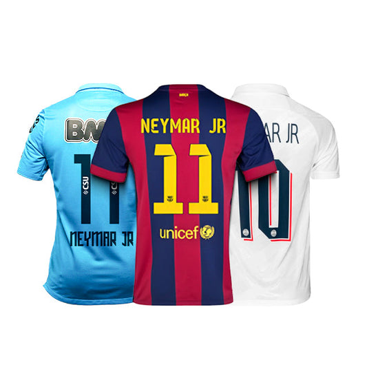 Kit Neymar Prime ( Santos 2012. Barcelona 2015 et PSG 2020)