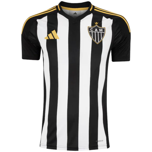 Camisa Atlético Mineiro I 25/26 - Torcedor - Masculino - Preto e Branco