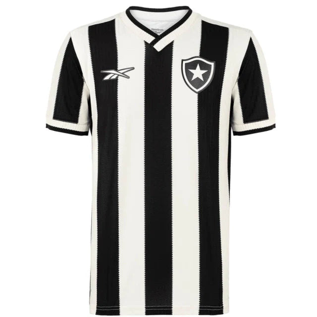 Camisa Botafogo I 24/25 - Torcedor - Masculino - Preto e Branco
