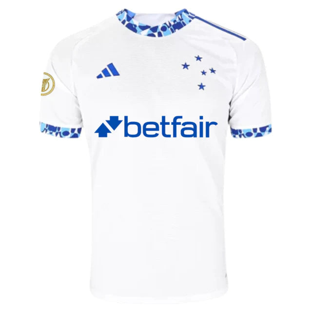 Camisa Cruzeiro II 24/25 - Torcedor - Masculino - Branca