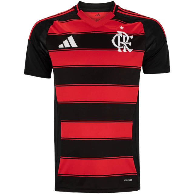 Camisa Flamengo I 25/26 - Torcedor - Masculino - Vermelho e Preto