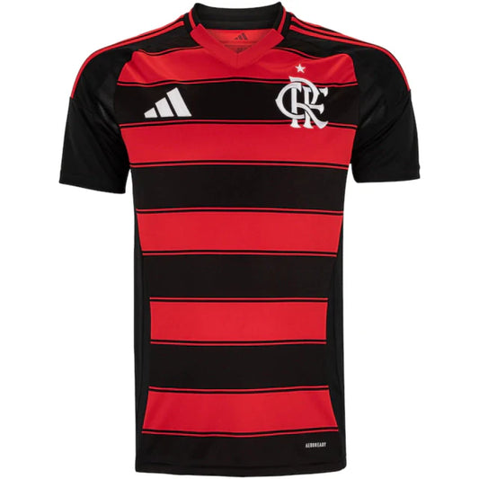 Camisa Flamengo I 25/26 - Torcedor - Masculino - Vermelho e Preto