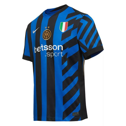 Camisa Inter de Milão I 24/25 - Torcedor - Masculino - Azul e Preta
