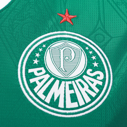 Camisa Feminina Palmeiras I 25/26 - Sem Patrocínio - Torcedor - Masculino - Verde