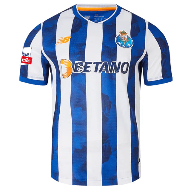 Camisa Porto I 24/25 - Torcedor - Masculino - Branco e Azul