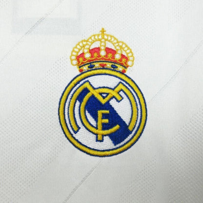 Real Madrid Retro Long Sleeve 2017/18 Home Shirt